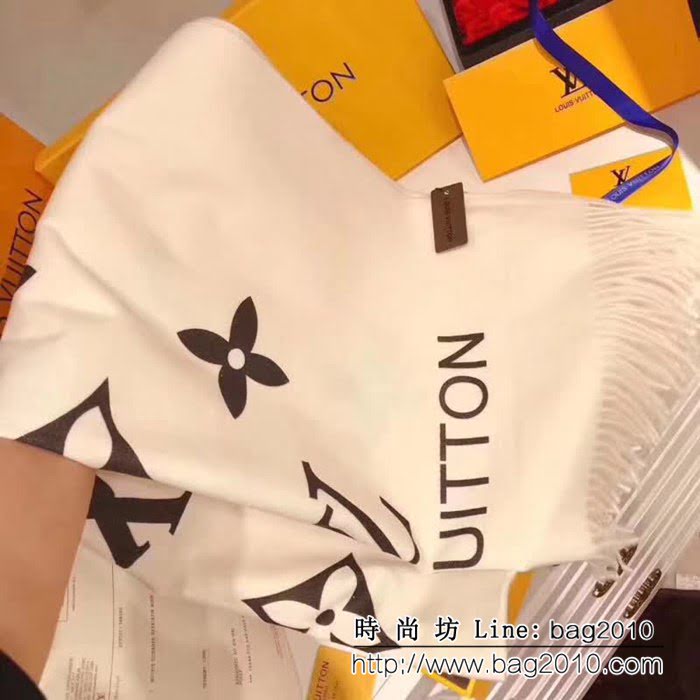 路易威登LV2018專櫃新款 lv花卉印花圍巾 LLWJ6739